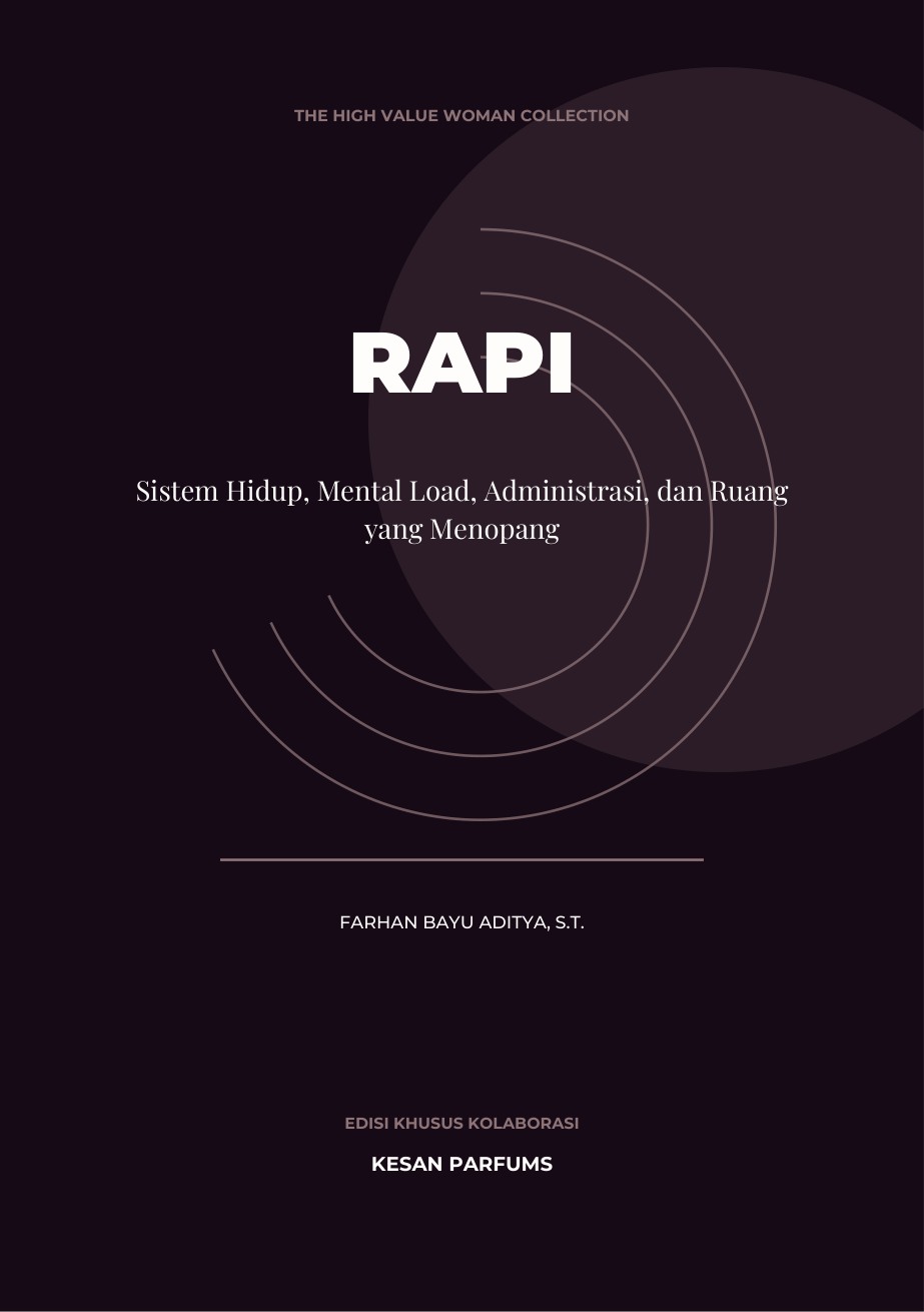 Sampul buku RAPI