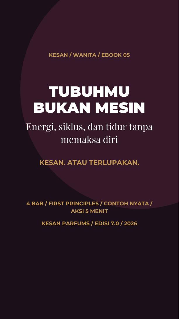 Sampul TUBUHMU BUKAN MESIN